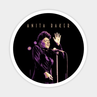 Anita Baker Singing Magnet